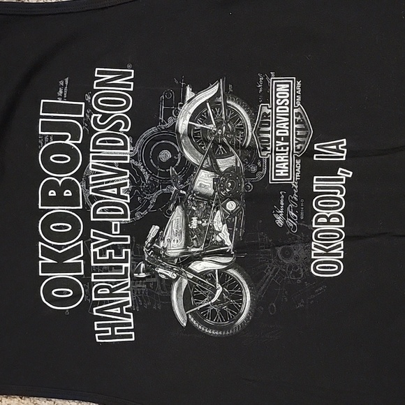 Harley Davidson tank top XL - Picture 3 of 3